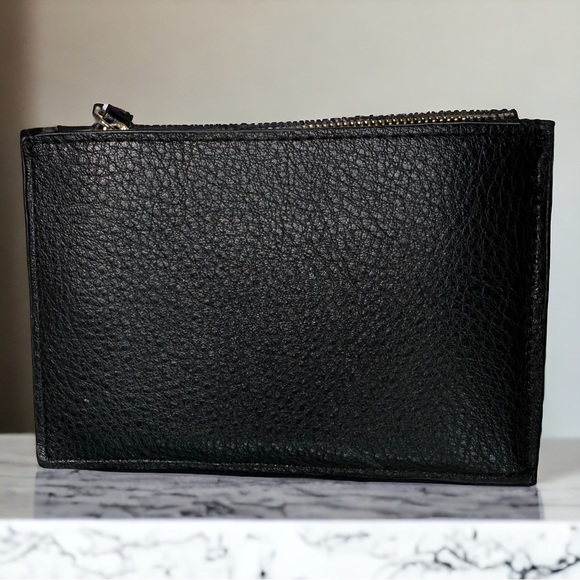 Enzo Angiolini Black Leather Wristlet Wallet - Picture 6 of 6